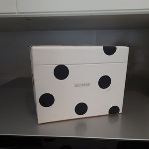 Kate Spade Recipe Box